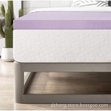 2.5" Lavender Infused Memory Foam Topper Twin